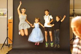 Fotoprojekt - Springende Kinder Fotoprojekt - Springende Kinder