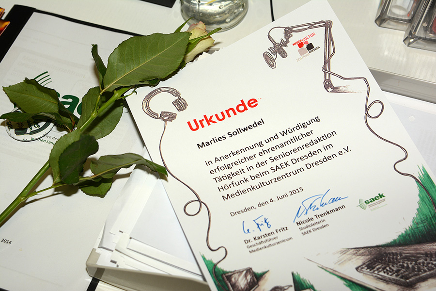 10 Jahre Seniorenredaktion SAEK Dresden