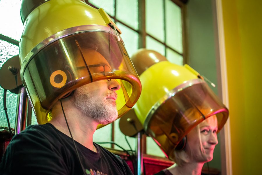 Installation "Virtual Haircut"
