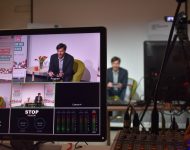 Livestream im Veranstaltungsraum der Reaktanz, Foto: Ole Hansen