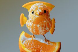 Bild: <a href="https://pixabay.com/de/illustrations/ai-generiert-orange-k%c3%bcken-vogel-8637800/">jbooba auf pixabay</a>